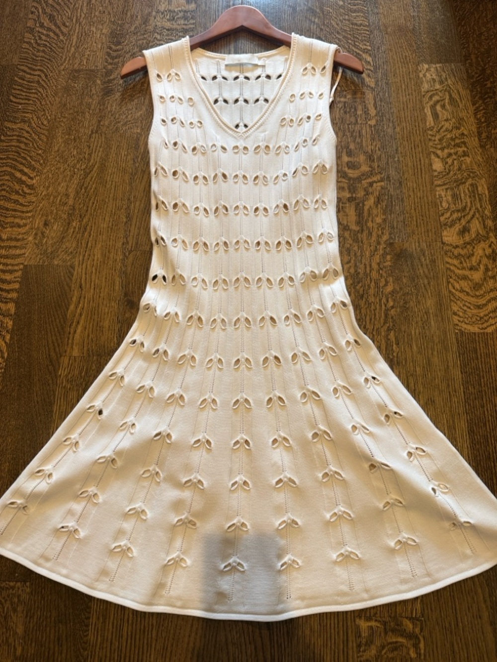 Zimmermann Cream Sleeveless Knit Midi Dress AU 2/ US medium 6-8 - Picture 7 of 7